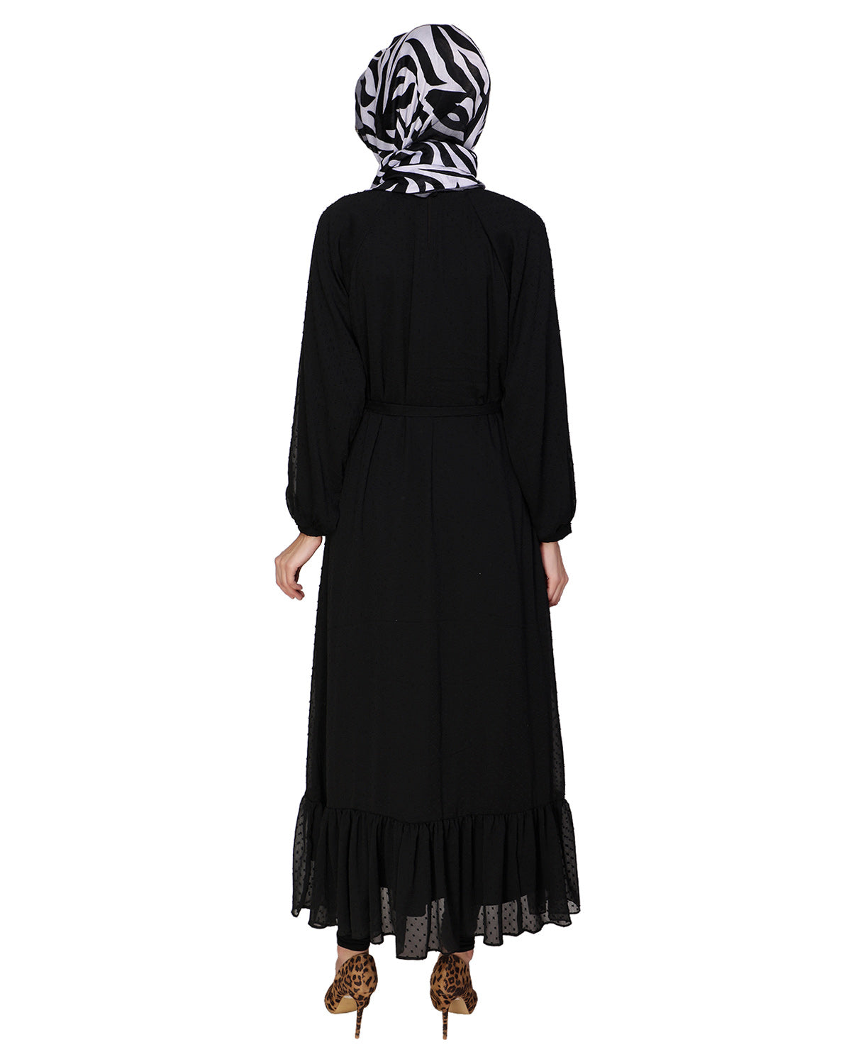 Bohemian Maxi Dress Black