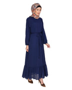 Bohemian Maxi Dress Blue