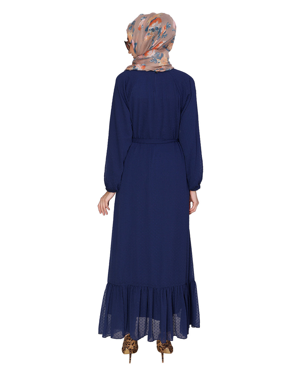 Bohemian Maxi Dress Blue