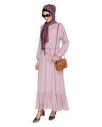 Bohemian Maxi Dress Lilac