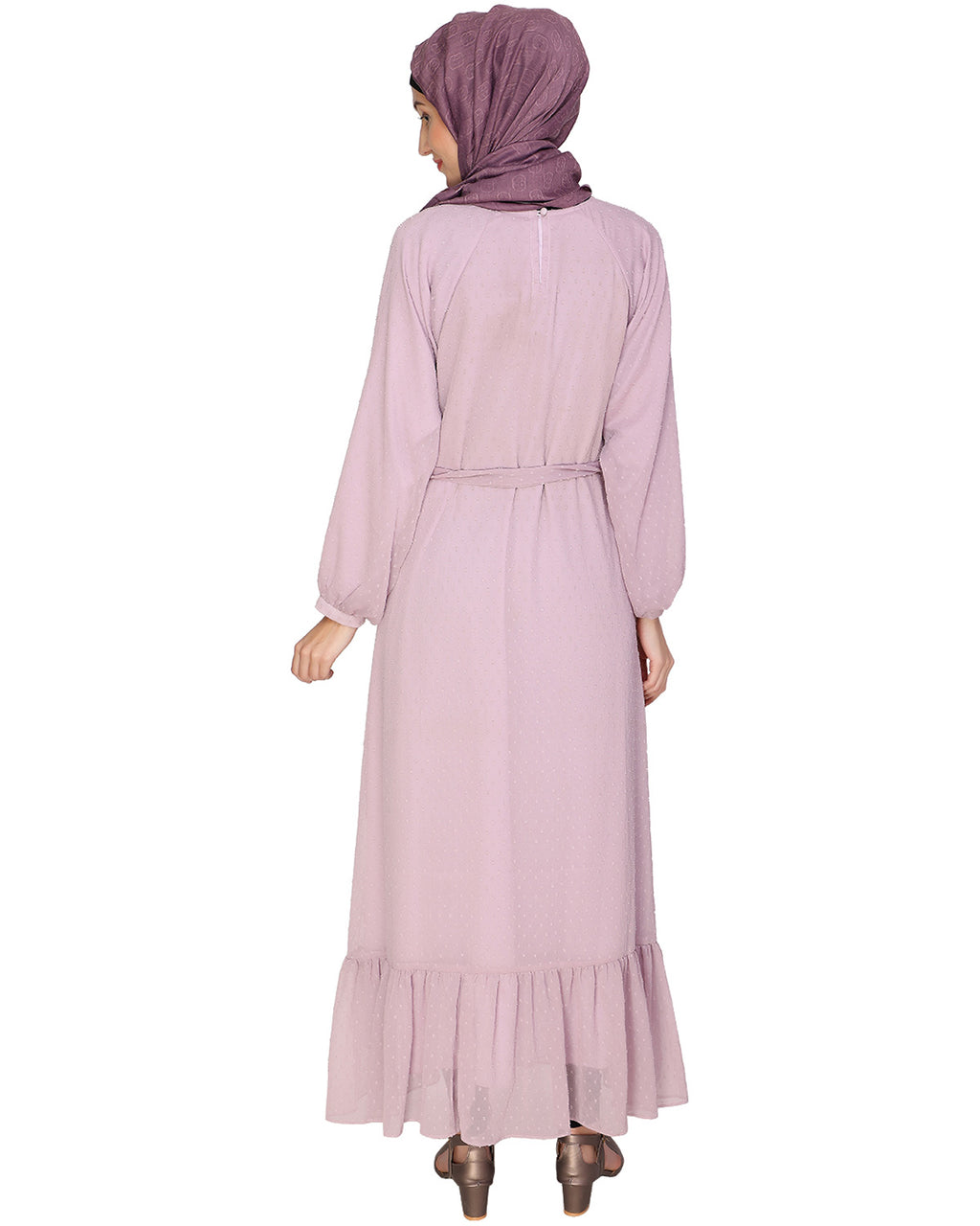 Bohemian Maxi Dress Lilac