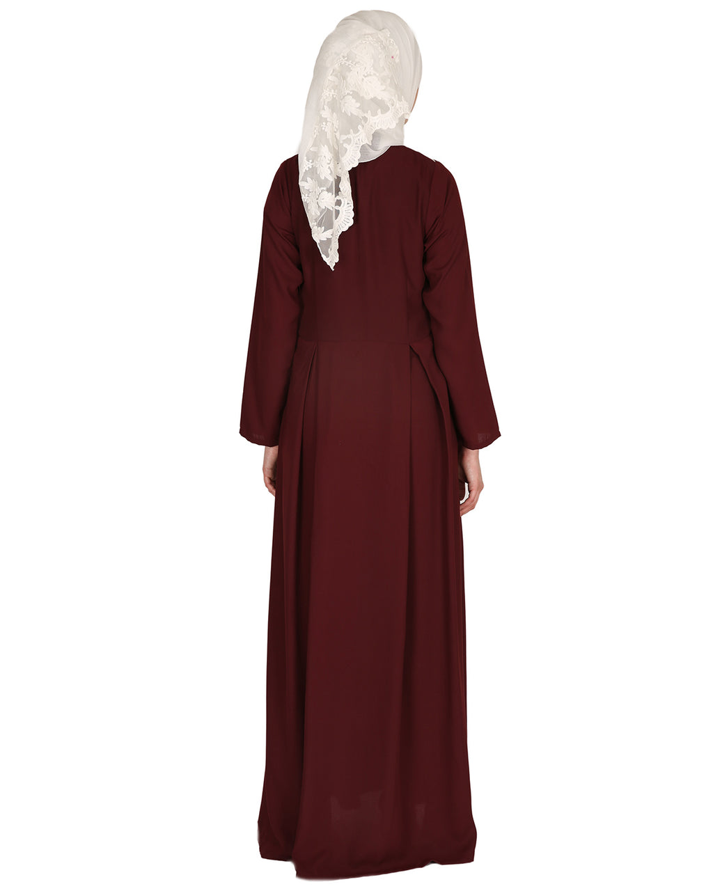 Hand Crafted Checkered Abaya