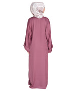 Royal Dubai Style Abayas Onion Pink