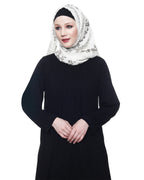 Sleek And Simple Abaya With Pintuck Detailing