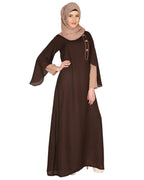 Tulip Sleeved Side Open Abaya