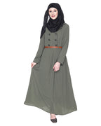 Dead Mint Coat Style Abaya Dead Mint