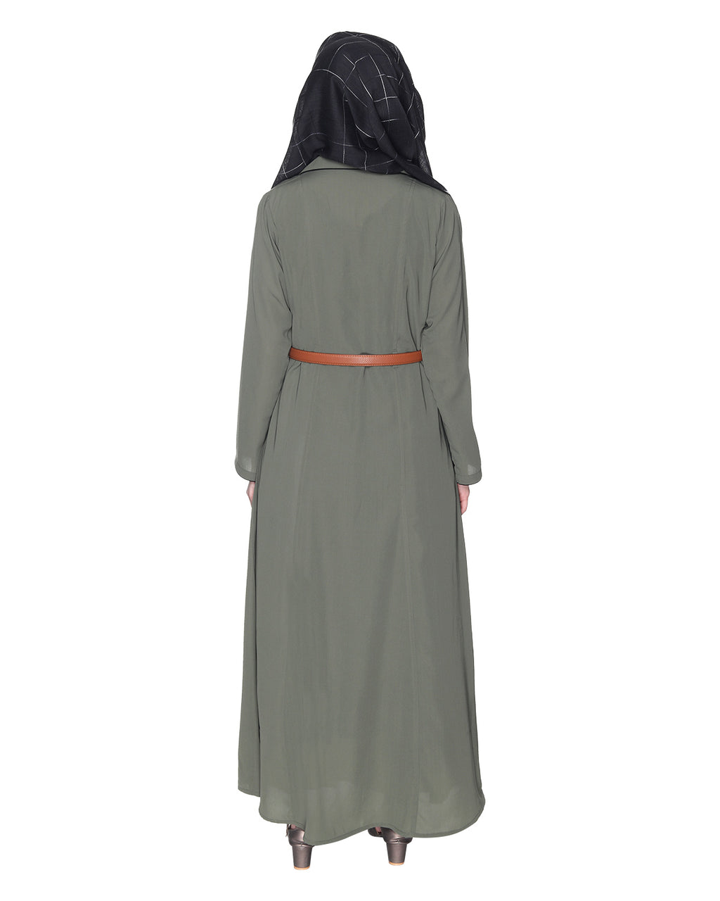 Dead Mint Coat Style Abaya Dead Mint