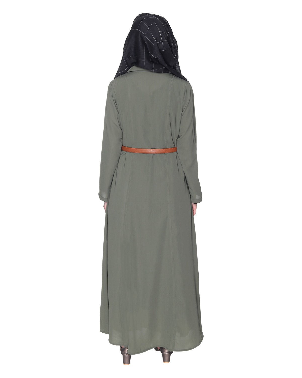 Dead Mint Coat Style Abaya Dead Mint