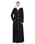 Smart formal professional's Abaya Black