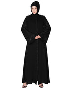 Gleaming Beaded Handwork Abaya