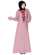 Trendy with Stylish Beaded roses Onion Pink