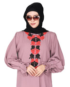 Trendy with Stylish Beaded roses Onion Pink