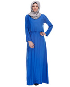 Cobalt Blue Trendy Abaya