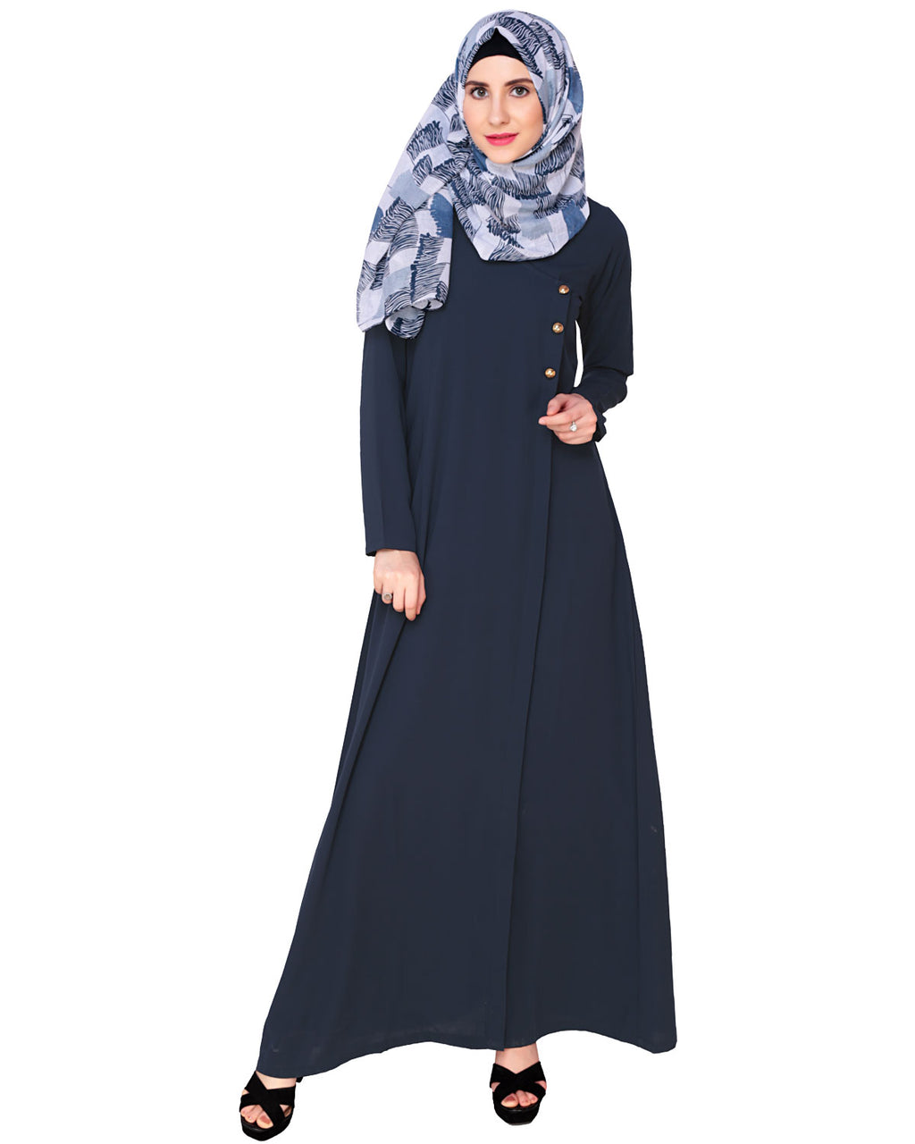 Classic Abaya Blue