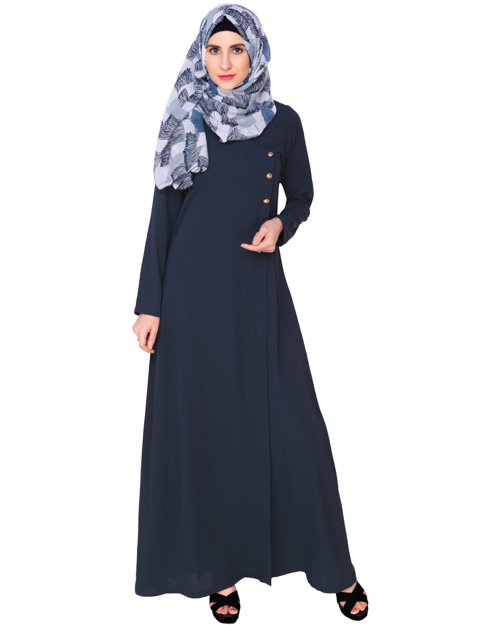 Classic Abaya Blue