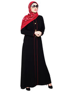 Sober Abaya with Detailing