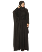 Kaftan wth Katdana Embroidery Black