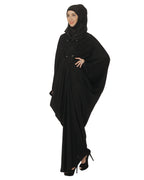 Black Katan with Katdana Embroidery Black