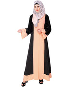 Faux Robe Abaya Black