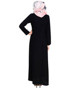 Trendy Abaya Dress Black