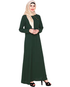 Trendy Abaya Dress Green