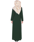 Trendy Abaya Dress Green