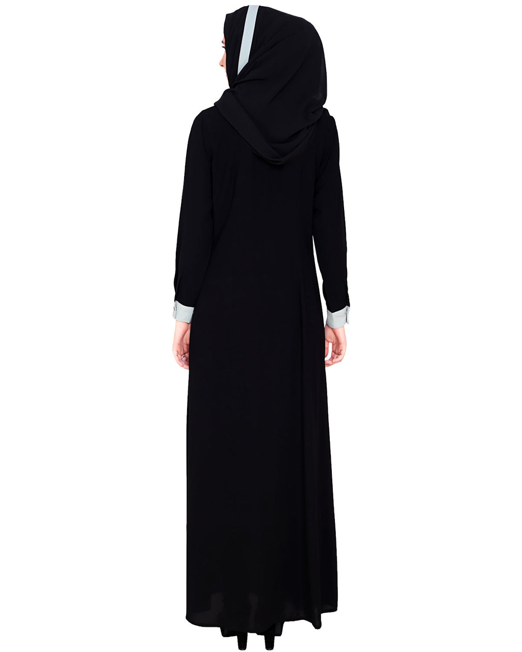Pretty Layered Abaya Sage Green