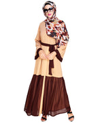 Glory Muster Abya Dark Beige & Brown