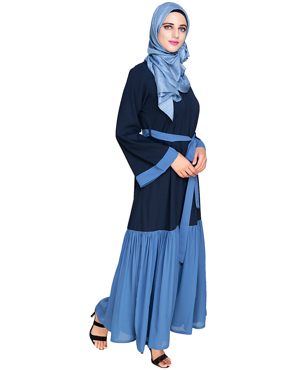 Glory Muster Abya Dark Blue & Light Blue