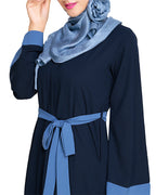 Glory Muster Abya Dark Blue & Light Blue