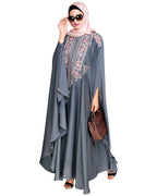 Royal Beige Irani Kaftan Wine