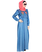 Ruffled Affair Abaya Black