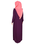 Ruffled Affair Abaya Green