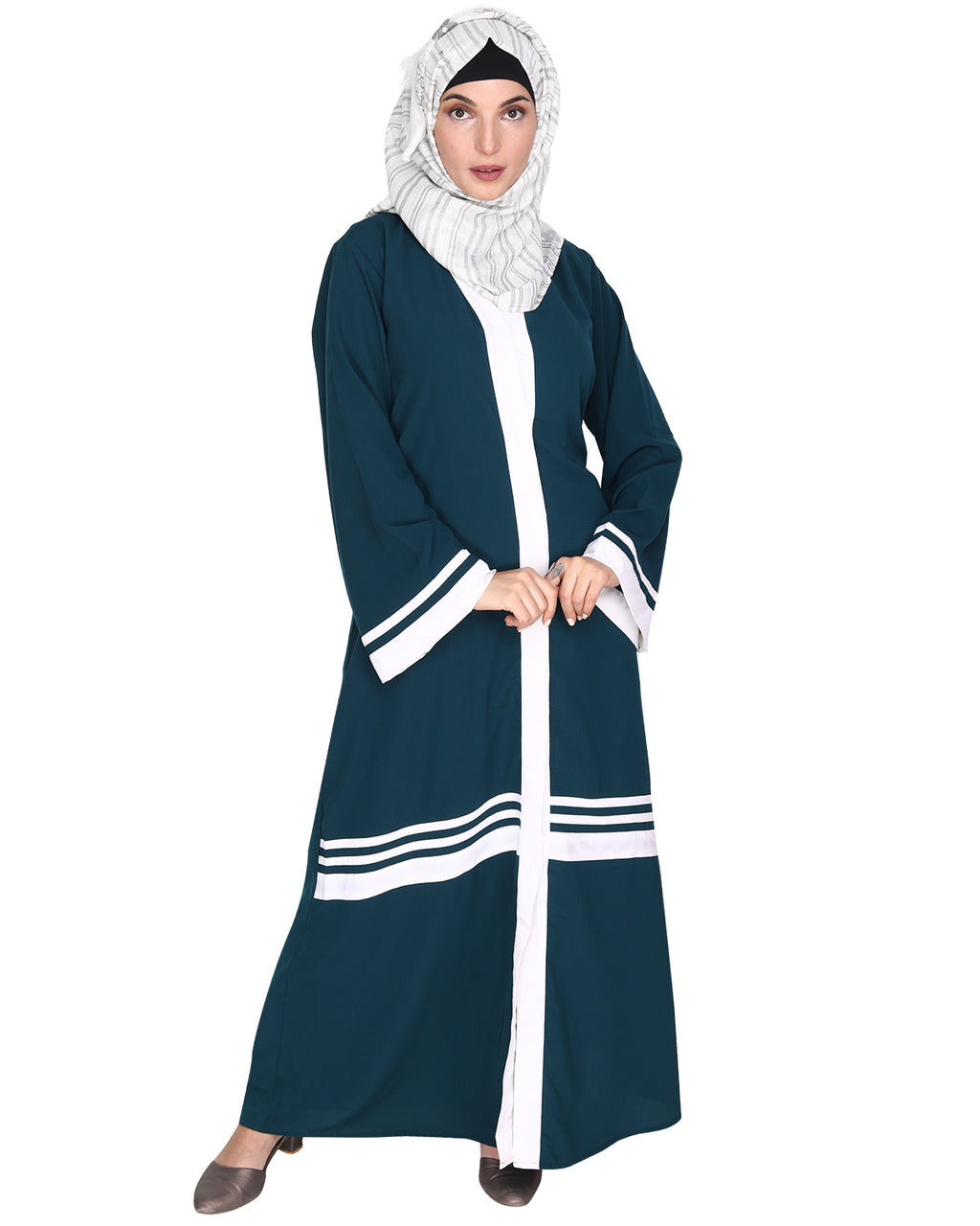 Elementary Abaya Bottle Green