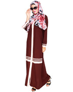 Elementary Abaya Brown