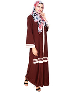 Elementary Abaya Brown