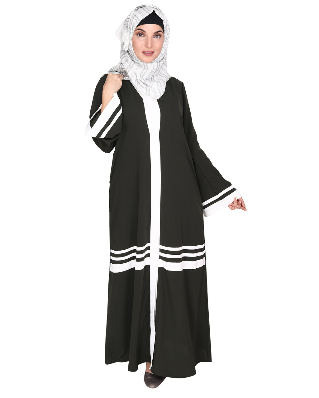 Elementary Abaya Olive Green