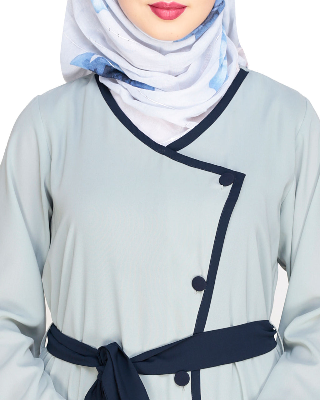 Vougish Angarkha Abaya Sage Green