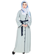 Vougish Angarkha Abaya Sage Green