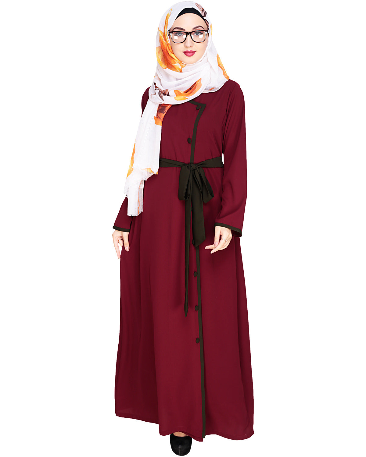 Vougish Wine Angarkha Abaya Wine