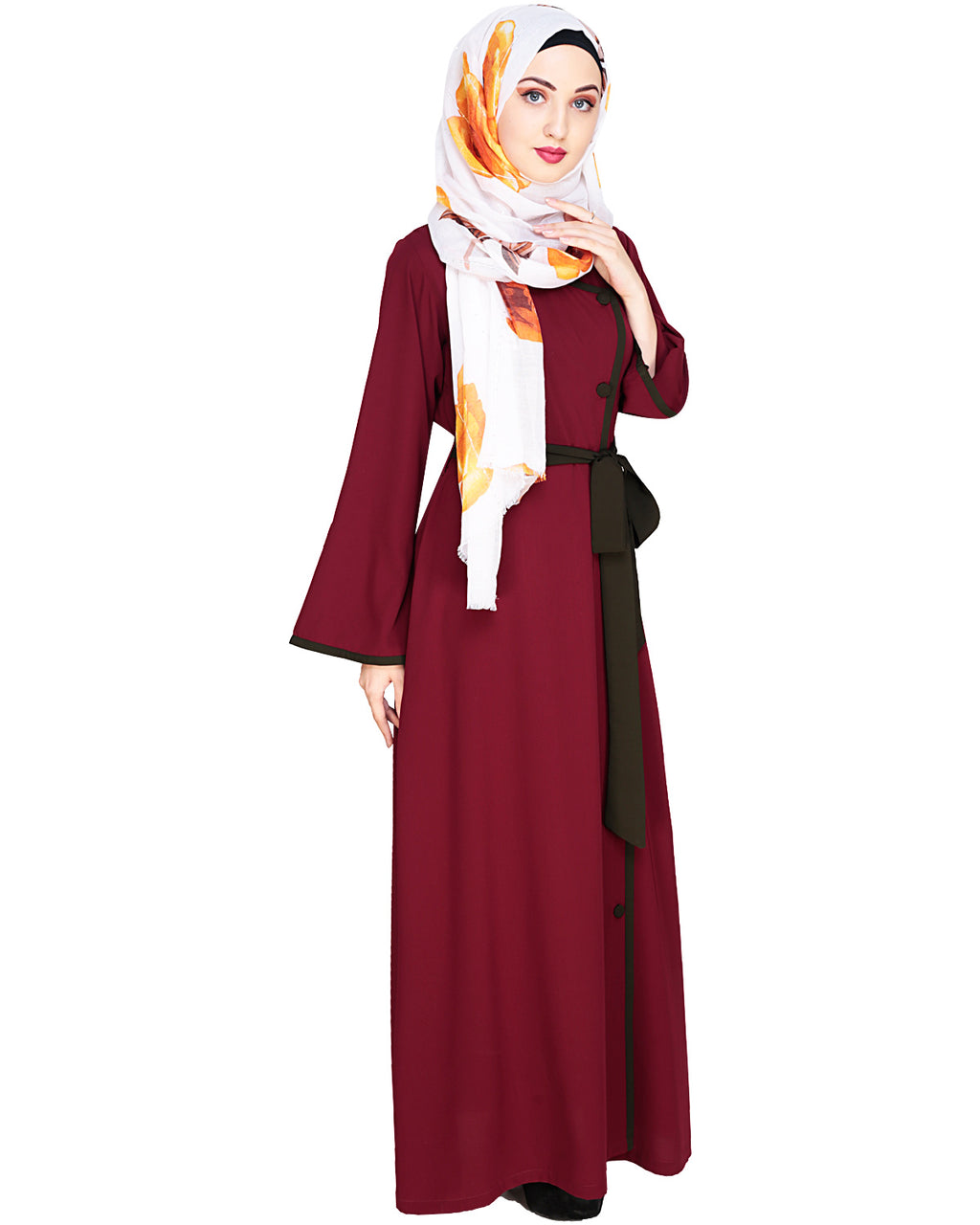 Vougish Wine Angarkha Abaya Wine