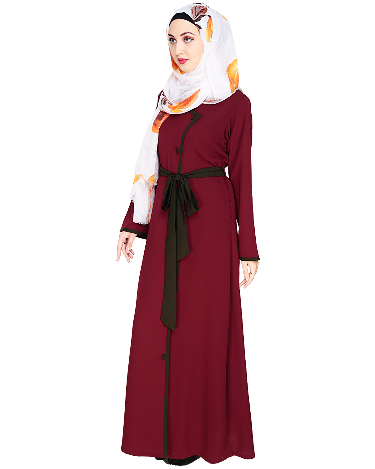 Vougish Wine Angarkha Abaya Wine