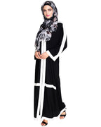 Enswathe Dubai Style Abaya Black