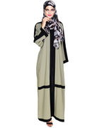 Enswathe Dubai Style Abaya Mint Green