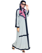 Enswathe Dubai Style Abaya Sage Green