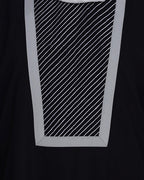 Embroidered Yoke Dubai Style Abaya Black