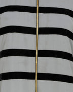 Enticing Stripes Abaya Grey