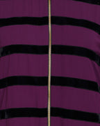 Enticing Stripes Abaya Purple