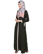 Panelled Abaya Olive