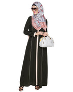 Panelled Abaya Olive